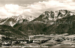 73154158 Pfronten Fliegeraufnahme Mit Schlicke Koellerspitze Rossberg Pfronten - Pfronten