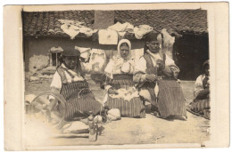 Grèce - Salonique - Macédoine - Carte Postale Photo - Métier Ancien - Tissage - Filage - 28 Juillet 1918 - Storia Postale