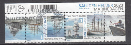 Nederland 2023, Nvph 4120 + 4121, Mi Nr 4211 + 4212, Sail Den Helder, Marinedagen, Paar - Used Stamps