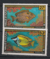 WALLIS ET FUTUNA - 1993 - N°YT. 457 à 458 - Poissons - Neuf Luxe ** / MNH / Postfrisch - Nuevos