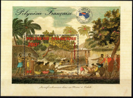 1984 Polinesia Francese, Ausipex 84 Foglietto, Serie Completa Nuova (**) - Blokken & Velletjes