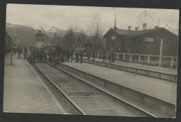 01265*TRANS SIBERIAN RAILWAY*CZECHOSLOVAK LEGIONARIES*REAL PHOTO - Ferrocarril