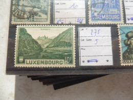 Luxembourg Luxemburg 275 Mh Plakken Charniere *  Parfait Perfect - Ungebraucht