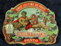 C7/1 -  Rótulo * Vinho  Legitimo Do Porto * João Eduardo Dos Santos *  Portugal - Drink