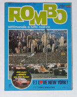 58948 ROMBO 1981 - A. 1 N. 2 - GP USA A New York; Ferrari A Monza - Engines