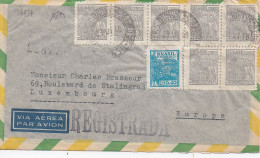 36177# BRESIL LETTRE 1949 BRASIL Pour LUXEMBOURG - Storia Postale
