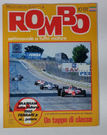 58955 ROMBO 1981 - A. 1 N. 10 - Villenueve; GP Spaga; Brabham; Ferrari - Motores