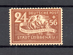 Lubbenau/Lokalausgaben 1946 Freimarke 12 PF I (beschadigte "gesicht Des Kindes") Postfrisch - Neufs