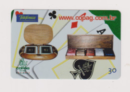 BRASIL -  Copag Inductive  Phonecard - Brasilien