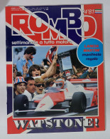 58960 ROMBO 1981 - A. 1 N. 14 - Lancia Martini; Watstone; SI Poster - Motori