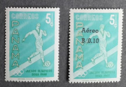 PANAMA 1960 + OVERPRINT MNH**   FOOTBALL FUSSBALL SOCCER  CALCIO VOETBAL FUTBOL FUTEBOL FOOT - Unused Stamps
