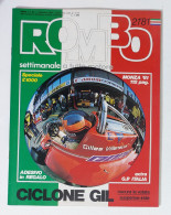 58967 ROMBO 1981 - A. 1 N. 21 - Villenueve; Monza '81; Si Inserto Adesivi - Motores