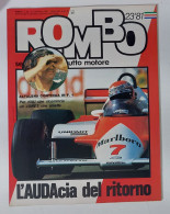 58969 ROMBO 1981 - A. 1 N. 23 - Niki Lauda Ritorno F1; Jones - Engines