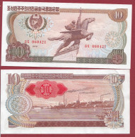 Corée Du Nord   --10 Won -1978 -(10 En Rouge Au Dos Du Billet)--NEUF/UNC-- (183) - Korea (Nord-)