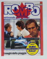 58971 ROMBO 1981 - A. 1 N. 24 - Sanremo Rally; Villenueve; Giacomelli - Motoren