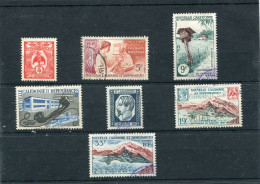 NOUVELLE CALEDONIE  N°  295 A 301  (Y&T)  (Oblitéré) - Usati