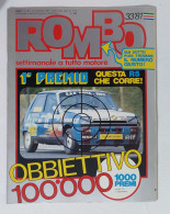 58982 ROMBO 1981 - A. 1 N. 33 - Ferrari; Fangio; SI Inserto - Moteurs