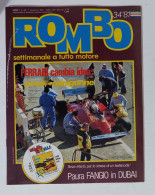 58983 ROMBO 1981 - A. 1 N. 34 - Fangio; Ferrari Dubai - Motores