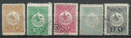 Turkey; 1909 Postage Stamps Plate I - Usati