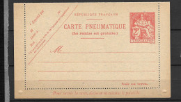 / France: Carte Pneumatique 2F CLPP 2f (1938) - Pneumatiques