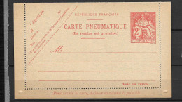 / France: Carte Pneumatique 2F CLPP 2f (1938) - Pneumatische Post