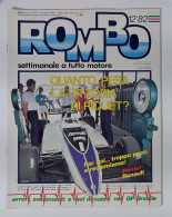 59002 ROMBO 1982 - A. 2 N. 12 - Piquet; GP Brasile; Ferrrai Renault - Engines