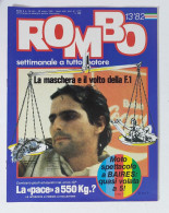 59004 ROMBO 1982 - A. 2 N. 13 - Problemi Formula 1; Motospettacolo A Baires - Motores