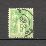 FRANCE   N° 106      OBLITERE    COTE 3.00€   TYPE SAGE - 1898-1900 Sage (Type III)