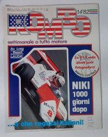 59006 ROMBO 1982 - A. 2 N. 14 - Niki Lauda; Williams; Alfa; SI Inserto - Engines