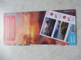 10 Duostamp Belgique Belgie Special Edition ** Mnh Neuf   Levers De Soleil Belges Belgische Zonsopgangen - Mint