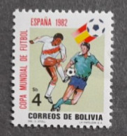 BOLIVIE BOLIVIA 1982  MNH**   FOOTBALL FUSSBALL SOCCER  CALCIO VOETBAL FUTBOL FUTEBOL FOOT - 1978 – Argentina