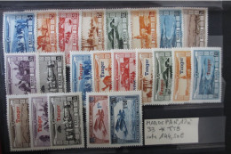 COLONIES MAROC POSTE AERIENNE N°12 à 33 NEUF* TB COTE 144,50 EUROS VOIR SCANS - Posta Aerea