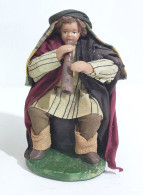 57608 Pastorello Mondo Del Presepe De Agostini - Musicante - H. 10 Cm - Christmas Cribs