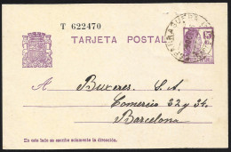 España Spain Entero Postal 69 Matrona 1936 Esparreguera - Sonstige & Ohne Zuordnung