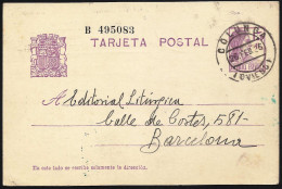 España Spain Entero Postal 69 Matrona 1935 Colunga - Autres & Non Classés