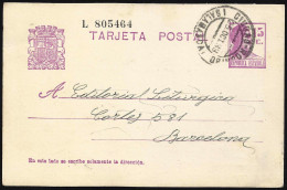 España Sapin Entero Postal 69 Matrona 1935 Ciudad Rodrigo - Otros & Sin Clasificación