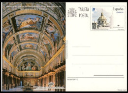 España Spain Entero Postal ( Tarjeta ) 182 2009 Patrimonio Biblioteca El Escor - Autres & Non Classés