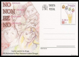 España Spain Entero Postal ( Tarjeta ) 175 2006 XX Aniversario Plan Nacional D - Autres & Non Classés
