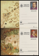 España Spain Entero Postal ( Tarjeta ) 121/22 Espamer 1980 Mateo Prunes Juan D - Other & Unclassified