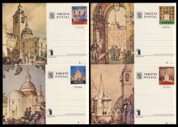 España Spain Entero Postal ( Tarjeta ) 107/10 Expo ESPAÑA 75 Atrio San Ginés E - Altri & Non Classificati