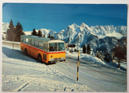 FLUMSERBERG Flumserberg Postauto Mit Sichelchamm Und Gamsberg - Flums