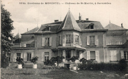 - 38 - Environs De MORESTEL (Isère) - Château De St-Martin, à Sermérieu - Scan Verso - - Morestel