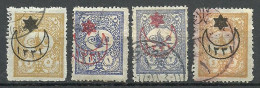 Turkey; 1915 Overprinted War Issue Stamps - Gebraucht