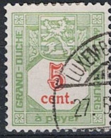 Luxemburg - PortoTaxe (MiNr: P 10) 1922 - Gest Used Obl - Strafport