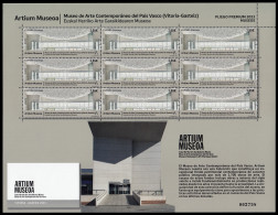España Pliego Premium 135 2023 Museo De Arte Contemporáneo Del País Vasco Vito - Maroc Espagnol