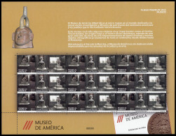 España Pliego Premium 116 2022 Museos. Museo De América MNH - Maroc Espagnol