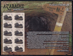 España Pliego Premium 91 2020 Minerales Azabache MNH - Maroc Espagnol