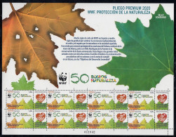 España Pliego Premium 89 2020 Protección De La Naturaleza MNH - Spanish Morocco