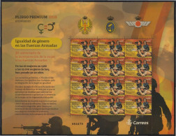 España Pliego Premium 69 2018 Igualdad De Género En Las Fuerzas Armadas MNH - Maroc Espagnol