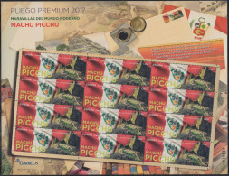 España Pliego Premium 52 2017 Machu Picchu MNH - Maroc Espagnol